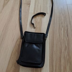 Crossbody leather bag
